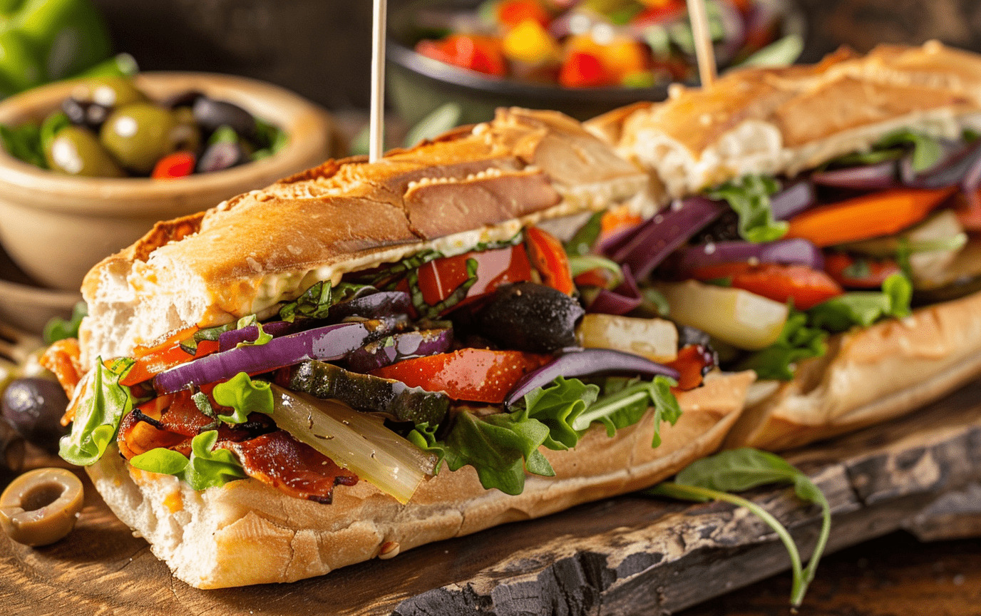 Premium Italian cold cuts and mozzarella